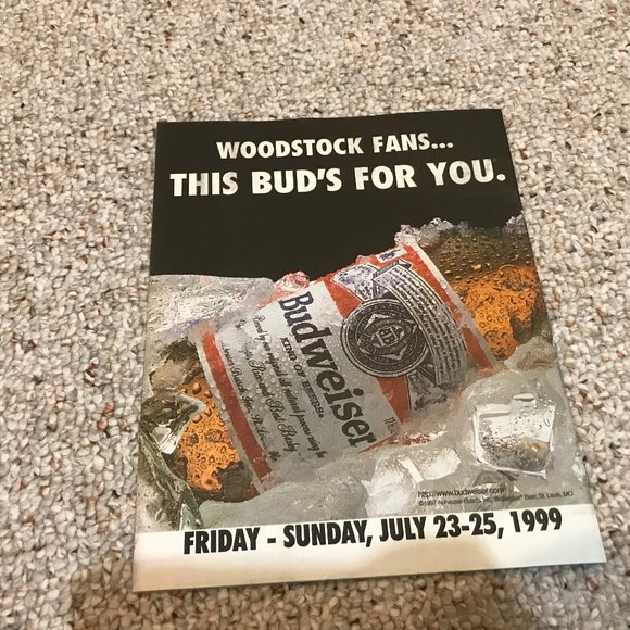 Official Woodstock 99 Festival Program NEAR MINT CONDITION (Road Trips Magazine) - Picture 2 of 6